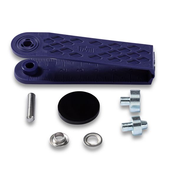 Люверсы металл ⌀_5.0 мм (внутр.), цв.серебристый, Prym, 40 шт