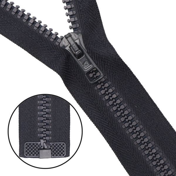 Молния трактор Arta Т6 (6 мм) 1 зам., разъем., 85 см, цв. 118 индиго, 5 шт