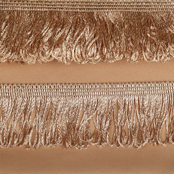 Бахрома отделочная 60.0 мм / 10 метров, 6351 бежевый