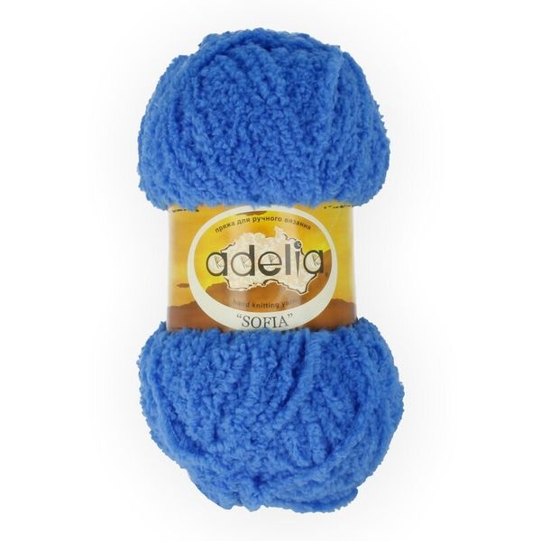 Пряжа Adelia Sofia / уп.10 мот. по 50г, 90м, 24 синий