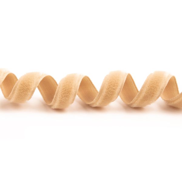 Лента бархатная (тесьма) 9-11.0 мм / 10±0.5 метров, золото (бежевый), Blitz С3574Г17