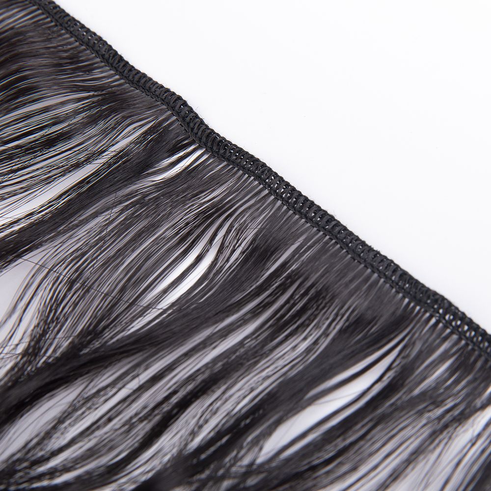 Трессы для кукол 15 см, 100 см, 22 г, 17 черный кофе, HobbyBe HAR-13