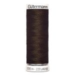 Нитки универсальные Gutermann Sew-all 100 (200 метров), 5 кат. | 406 шоколад