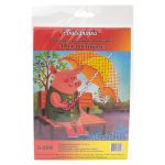 Набор для вышивания бисером Бисеринка, Под зонтиком 12х12см