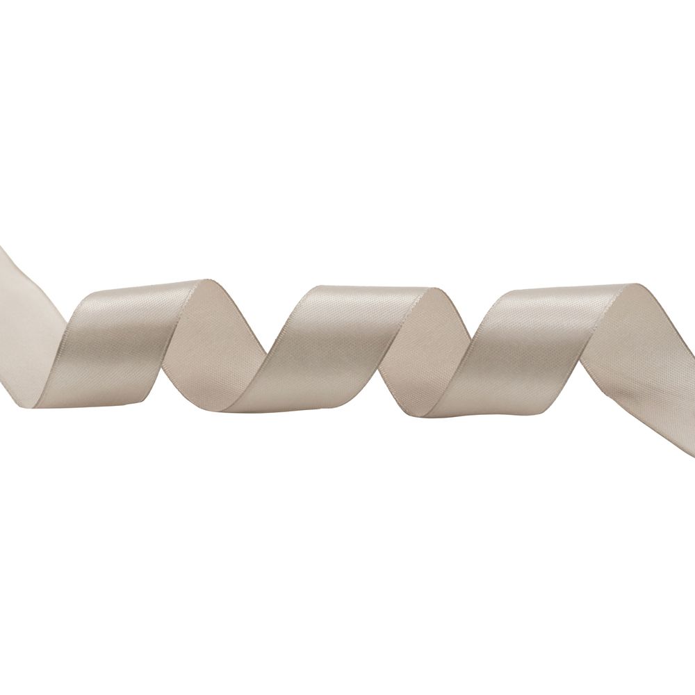 Лента атласная 1-сторонняя 25.0 мм / 22.86±1 метров, 111 дымчато-серый, Globus