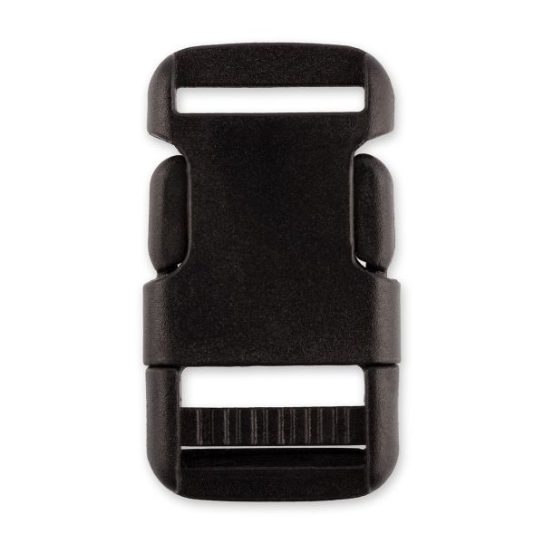 Фастекс (пряжка трезубец) пластик 19 мм, 100 шт, черный, Gamma SB06