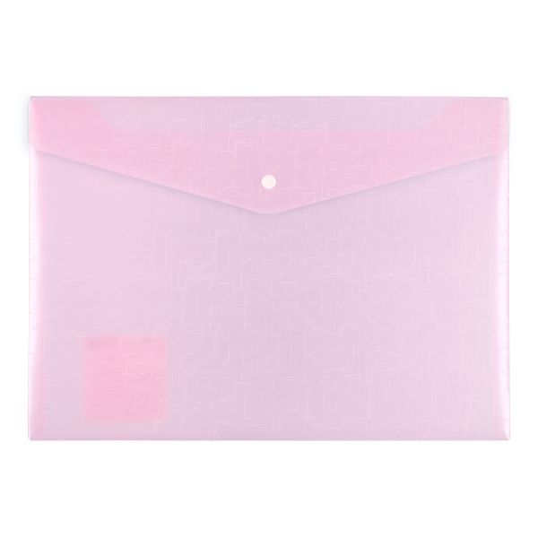 Папка-конверт с кнопкой A4 180 мкм, 20 шт, клубника ЕС211120073, Expert Complete