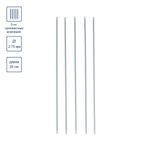 Спицы чулочные металл ⌀2.75 мм, 20 см, с покрытием, Gamma KN5