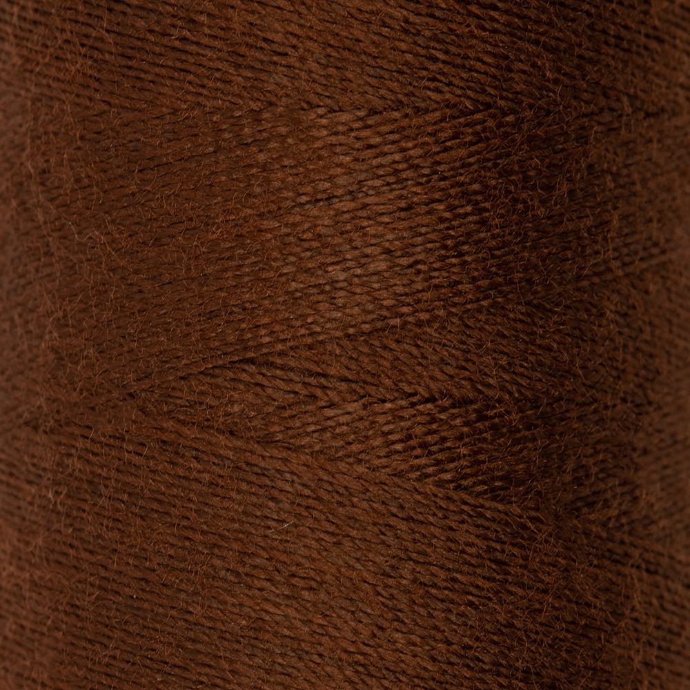 Нитки швейные бытовые Gamma 40/2, 365 м / 10 кат, 535 коричневый