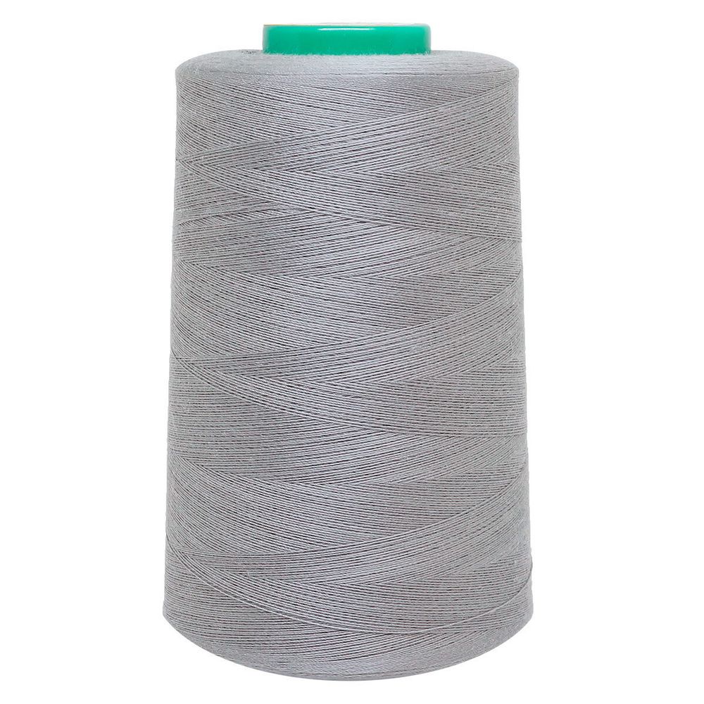 Нитки универсальные Bestex 40/2, 4570 м (5000 ярд) / 1 кат., 196 серебристо-серый
