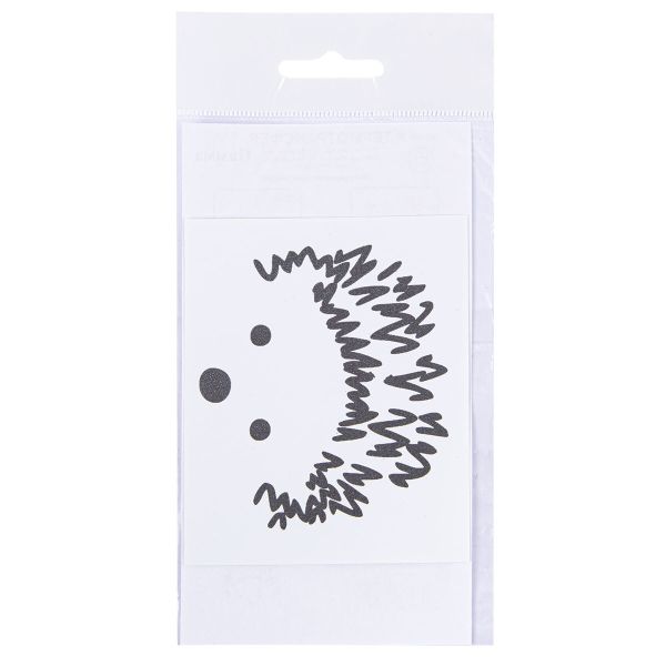 Термоаппликация Термотрансфер M №04, 1 шт, M-416 Ежик 7х8 см, Gamma