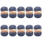 Пряжа Носочная добавка / уп.10 мот. по 50 г, 200±20 м, синий