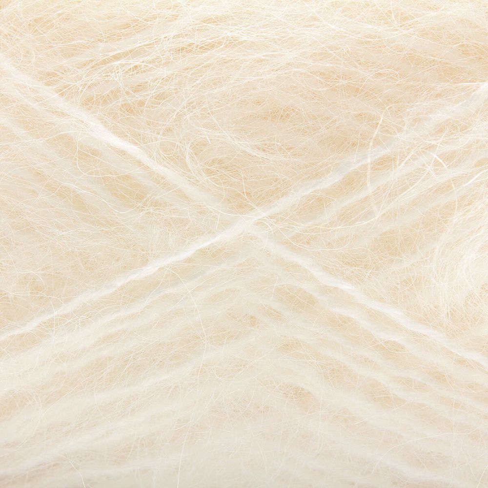 Пряжа YarnArt (ЯрнАрт) Mohair trendy / уп.5 мот. по 100 г, 220м, 101 белый