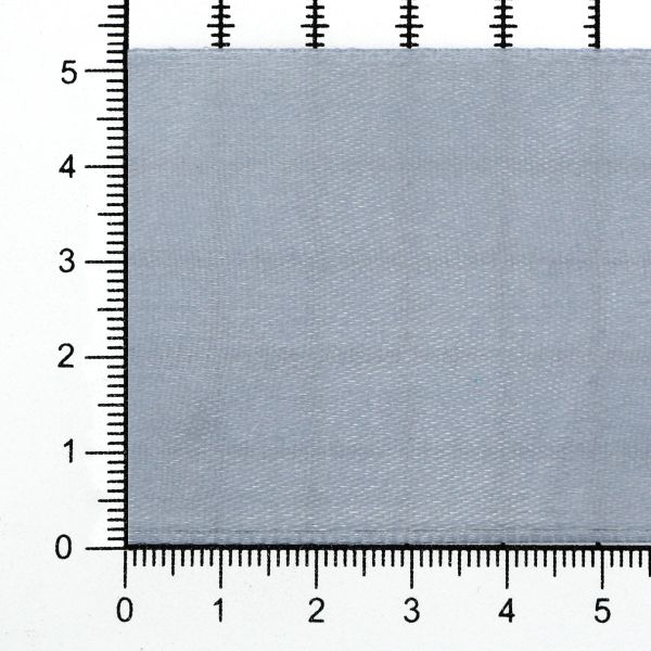 Лента атласная 1-сторонняя 50.0 мм / 22.86±1 метров, 151 серо-голубой, Globus