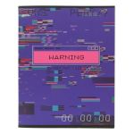 Тетрадь Digital A5 96 л. на спирали 60 г/м², 6 шт, клетка, SVT 960521 04 Warning, Светоч