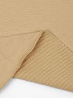 Футер 2х нитка петля Поликоттон стрейч 220г Twill French Terry цв.S892 бежевый в нарезке 1м