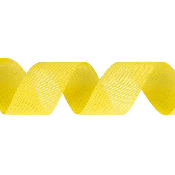Тесьма (лента) окантовочная 22 мм / 100 метров, 504 желтый, Gamma 022 О ЦВ