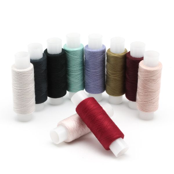 Швейные нитки (набор) 50/2, 10 кат. по 200 метров, ассорти №115, Astra&Craft