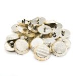 Пуговицы на ножке 40L (25мм) (Gold (золотой)), 72 шт /TOS/