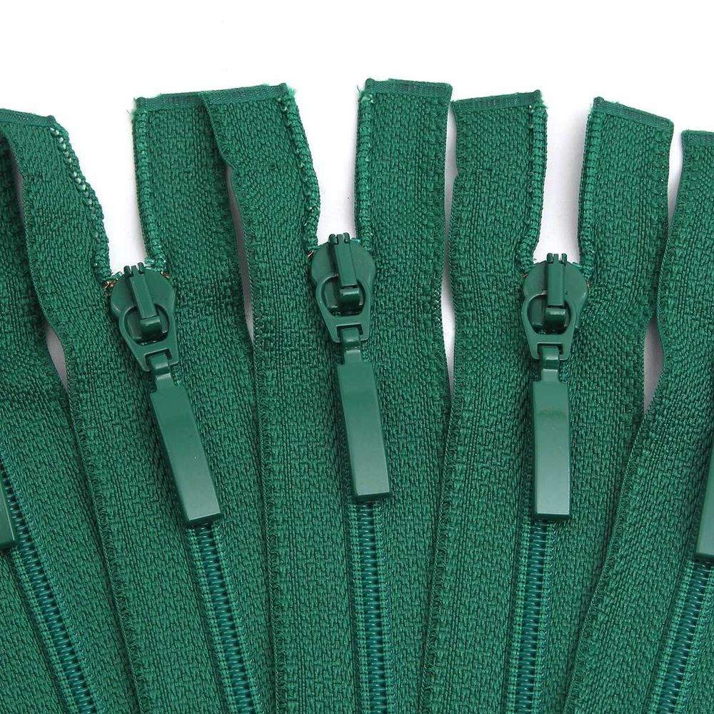 Молния спираль (витая) Arta Т5 (5 мм) 1 зам., разъем., 80 см, цв. 529 зеленый, уп.5 шт