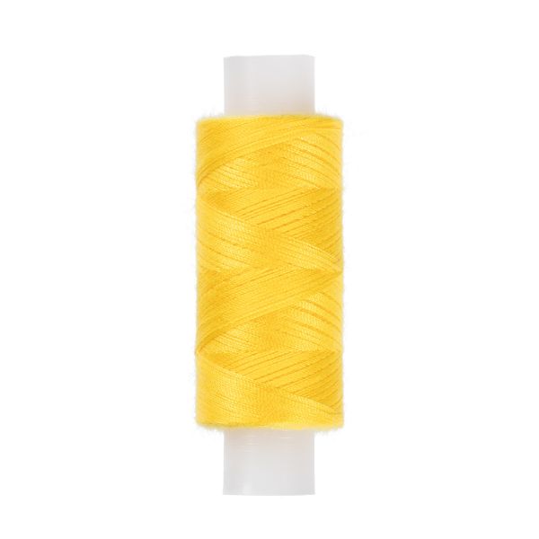 Нитки армированные ПНК им.Кирова 35ЛЛ, бытовые, 200 м / 20 кат., 0306 / 163 желтый