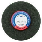 Нитки швейные Euron mH 40/2, 5000 ярд, 1599 темно-еловый, 1 катушка