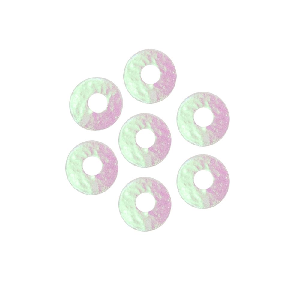 Пайетки плоские 3 мм, упак. 10 гр, Астра, 319 св.-розовый Перламутр, уп.10 шт