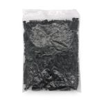 Фиксатор (зажим) для шнура пластик 2 отв., ⌀4.4 мм, 24х8 мм, цилиндр, черный, 200 шт