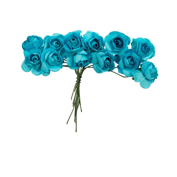 Цветы декоративные 23 мм, 72 шт, 43 Апрельское небо (голубой), Mr.Painter PFE-15