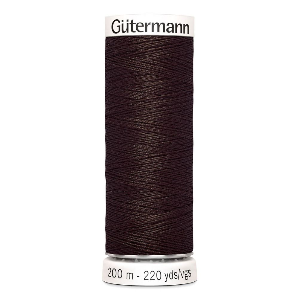 Нитки универсальные Gutermann Sew-all, 200м, 696 т.шоколад