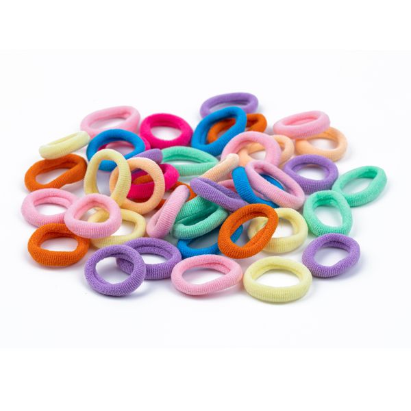 Набор резинок для волос 5х42 шт, №02 ассорти, Cherry Mary DC07075