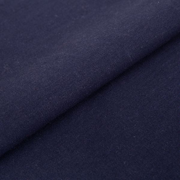 Льняная ткань 210 г/м², 140 см / 5 метров, 072 т.синий, Gamma 5147