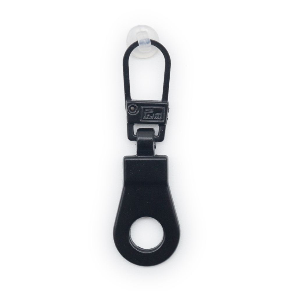 Пуллер для молнии люверс, металл, черный, Prym, 1 шт