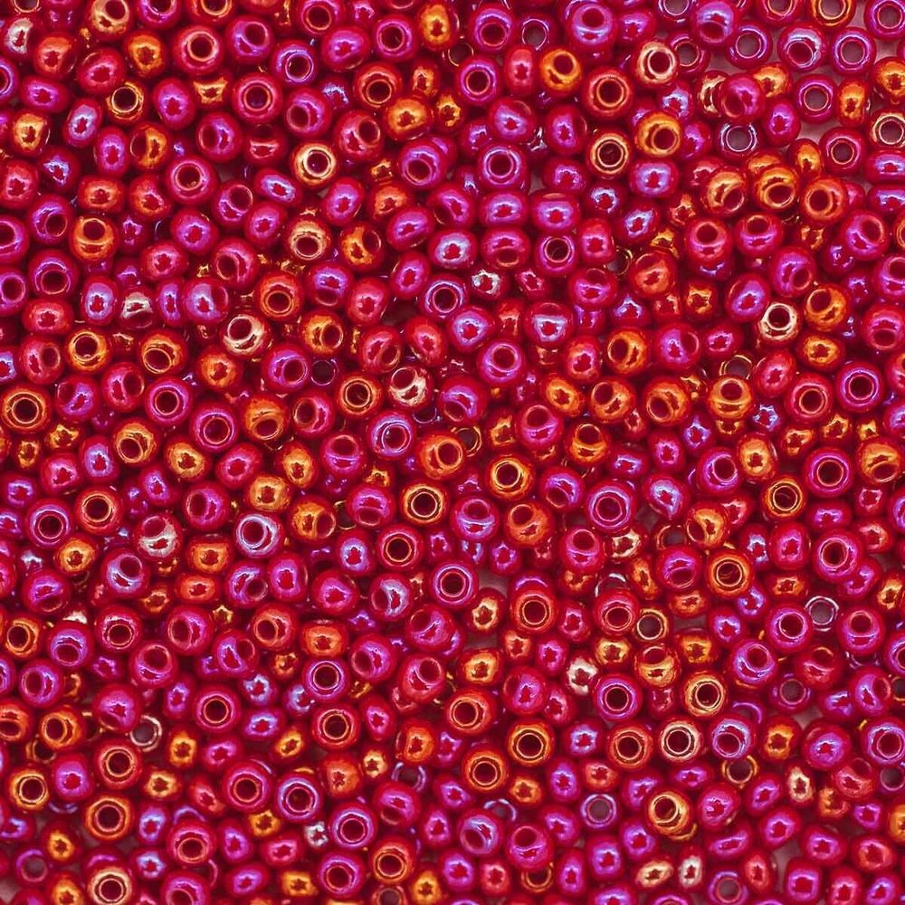 Бисер Preciosa непрозрачный радужный 10/0 (2.3 мм), 100 г (5х20 г), цв. 94190