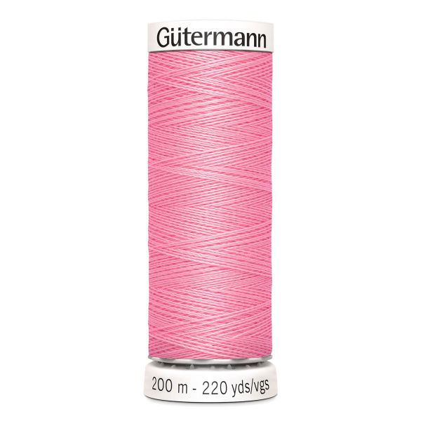 Нитки универсальные Gutermann Sew-all, 200м, 758 розовый, 5 катушек