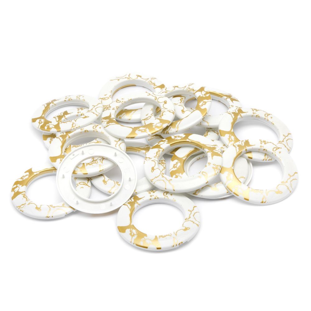 Люверсы шторные ⌀35 цвет №16Ж, 10 шт