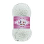 Пряжа Alize (Ализе) Cotton Gold / уп.5 мот. по 100 г, 330м, 533 пастельно-серый A