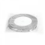 Лента металлизированная 12.0 мм / 22.85±1 метра, цв. серебро Magic4Hobby