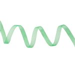 Лента капроновая (органза) 6.0 мм / 22,86м (99 ярко-зеленый)