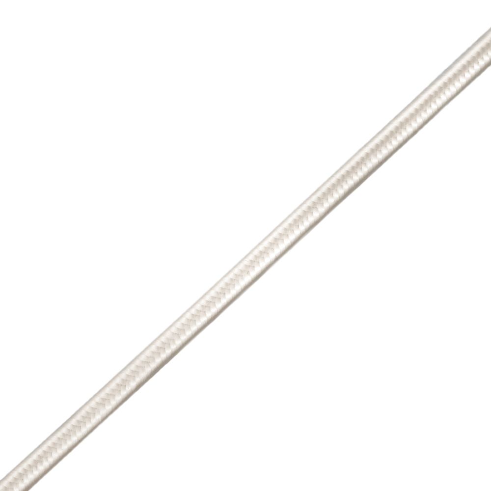 Шнур сутажный ⌀3.0 мм / 50 метров, белый
