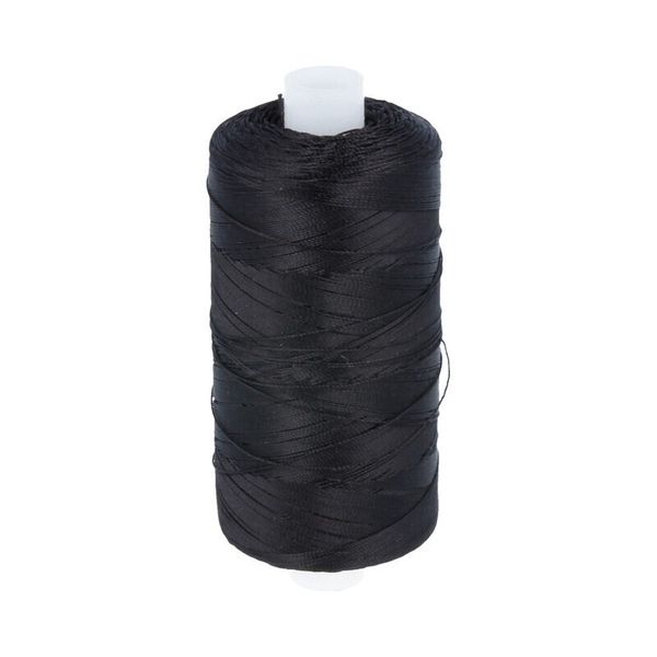 Нитки капроновые 50К 100% полиамид 1000 м, 02 черный