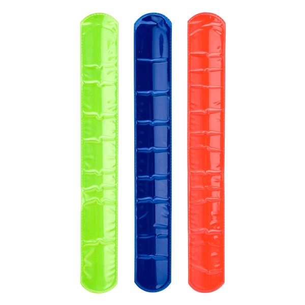 Светоотражающий браслет-фликер 3х22 см МИКС