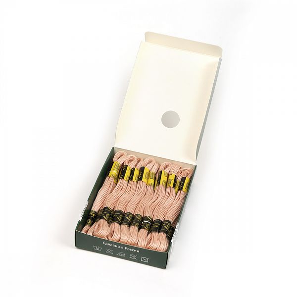 Мулине ПНК им.Кирова цв.6301 бледно терракотовый 24х8м С-Пб