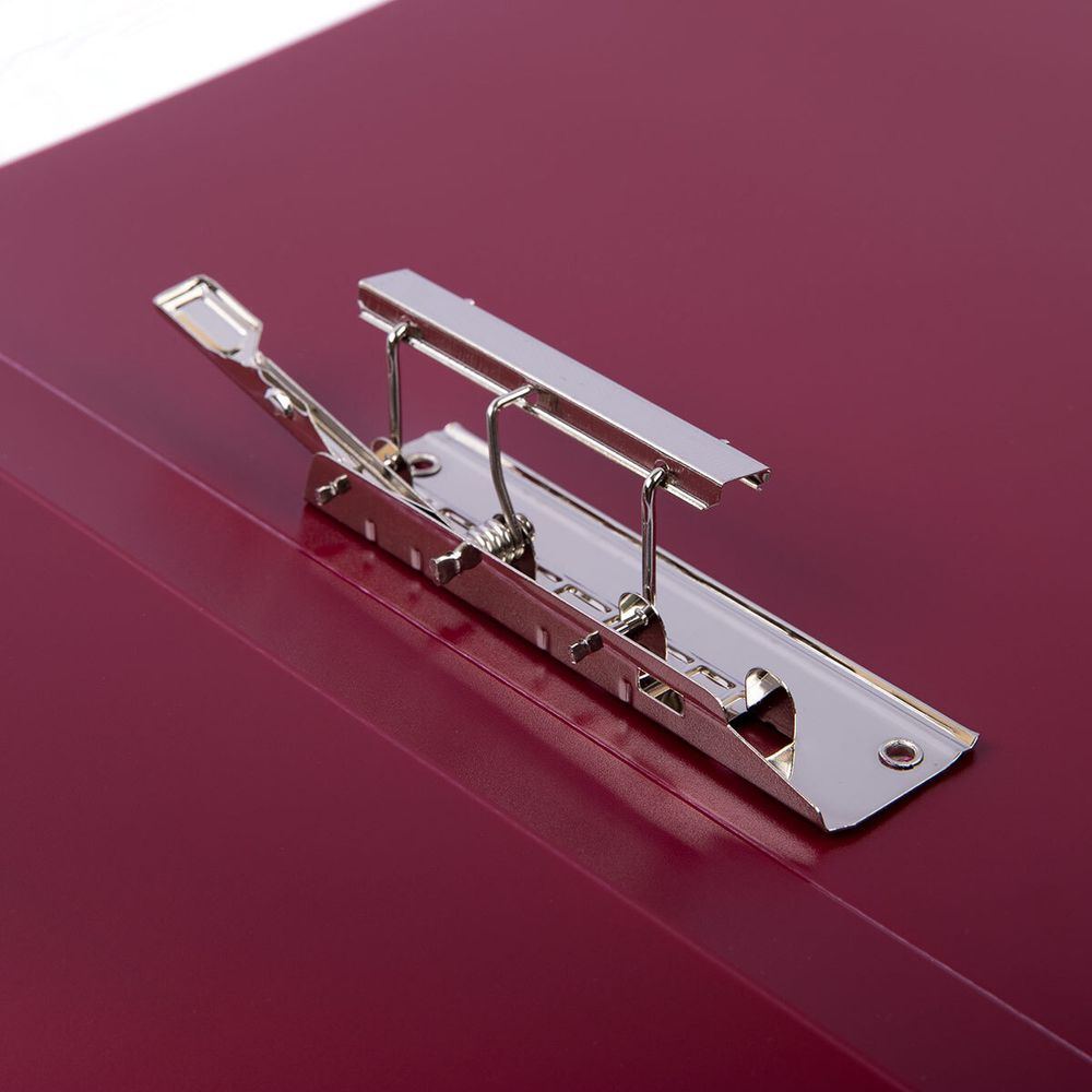 Папка с металлическим прижимом A4 700 мкм 20 мм, 6 шт, рубиновый new EC210700126, Expert Complete