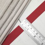 Лента репсовая (в рубчик) 20.0 мм, 028 т.красный, уп.18,28 м