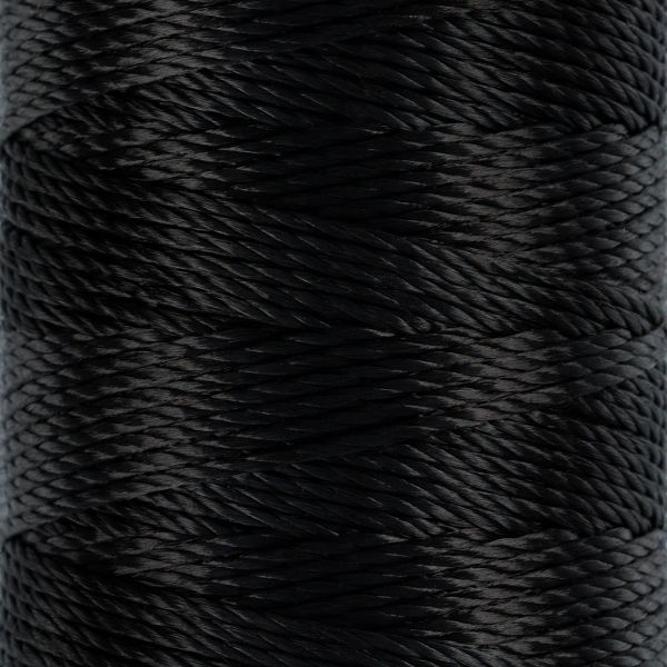 Нитки лавсан 250Л 100% полиэфир 100 м, 5 шт, 115 черный