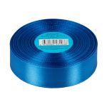 Лента атласная 1-сторонняя 25.0 мм / 33±2 метра, №524L(19-4151) синий, Gamma