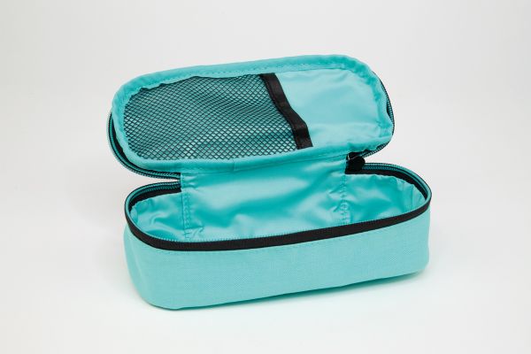 Пенал канцелярский 22.5х11.5х11 см, зеленый 081130SN1GR, Milan 081130SN1GR