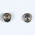 Часть кнопки рубашечной ⌀9 мм (C-часть), никель, 100 шт, S090522, BIG