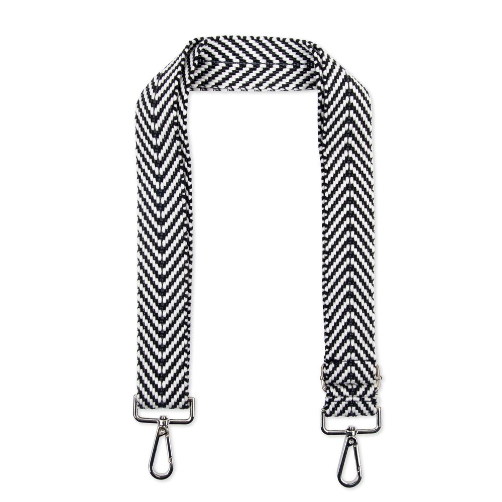 Ручка для сумки 135 см, полиэстер, 1 шт, №03 чёрный, Gamma HA1-3